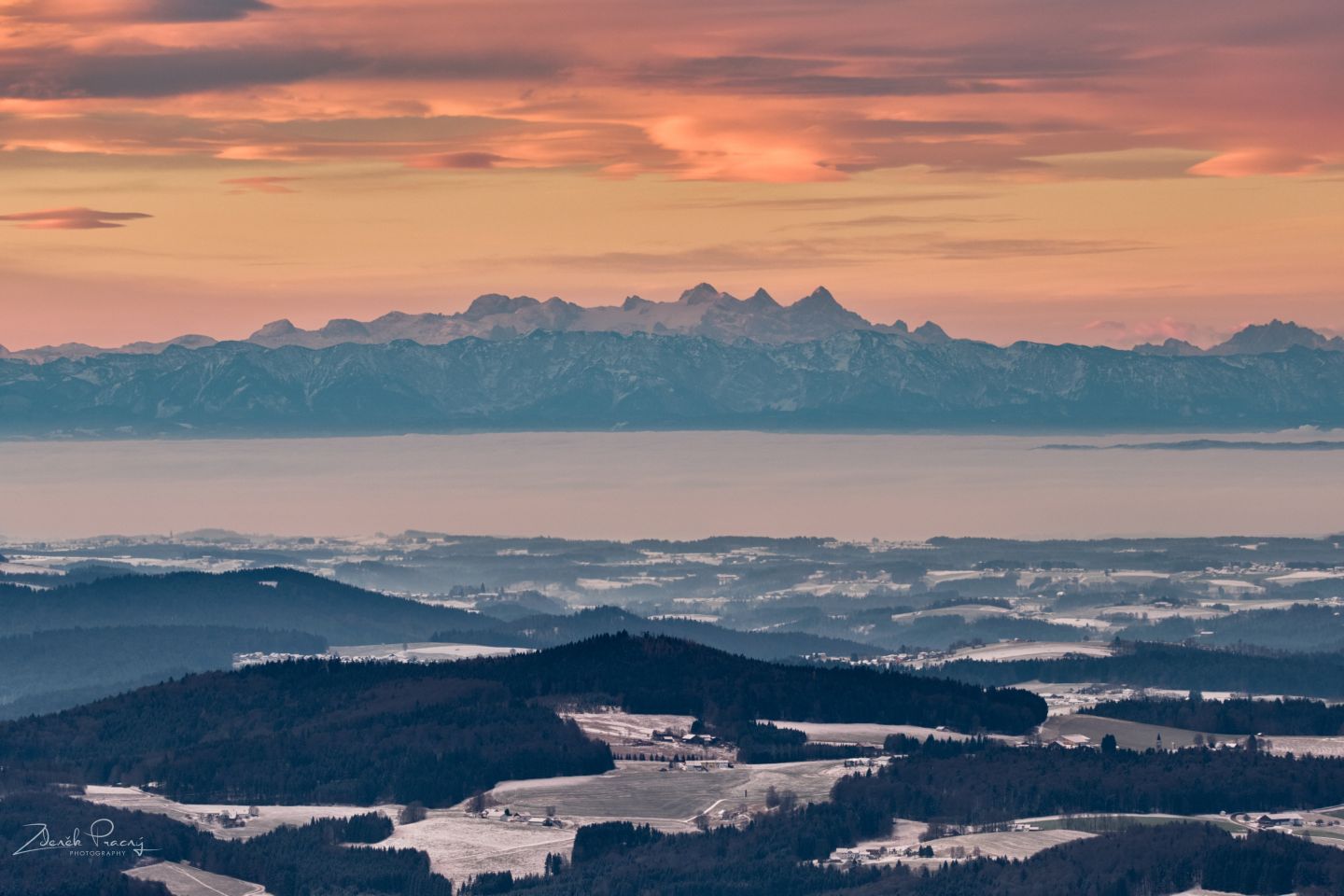Dachstein z Třístoličníku