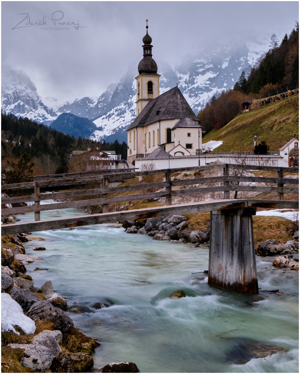 Jarní kostel Sv.Bartoloměje, Ramsau